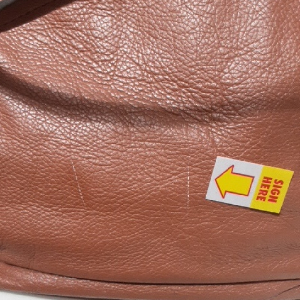 J. Crew Elegant Brown Leather Tote Bag - Picture 10 of 16